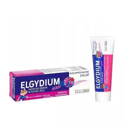 ELGYDIUM KIDS Pasta do zębów przeciwpróchnicowa 50 ml