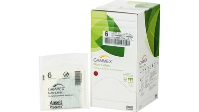 Gammex® Non-Latex - Packung 50 Paar puderfrei, grün, Größe 8