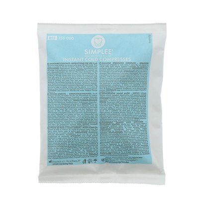 SIMPLEE Instant Cold Compresses - chladící obklady 10 ks