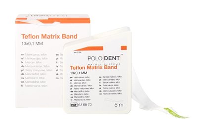 POLODENT Teflonová matricová páska 13x0,1mm 5 m