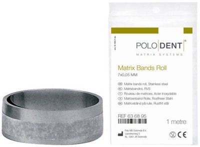 Matrix Bands Roll 7 x 0,05 mm stainless steel