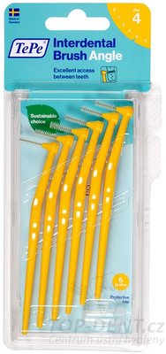 TePe ANGLE 4 mezizubní kartáčky 0,7 mm, 6ks