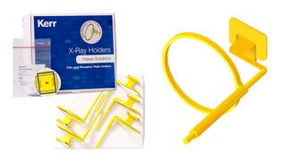 Hawe pozycjoner RTG Kwik-Bite 1780 z pierścieniem 5szt/op. uchwyt do poziomych zdjęć skrzydłowo-zgryzowych, żółty