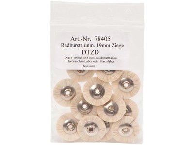 OMNI Kartáčky, nemontované, kozí štětinky 19mm