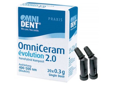 OmniCeram évolution 2.0 - nanokompozit, 20x 0,3g A3,5 (204011)