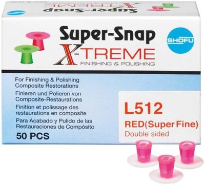 Super-Snap X-treme 12 mm extrafine červené