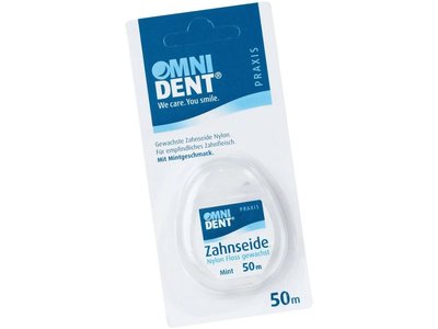 OMNI Dentální nit voskovaná z nylonu