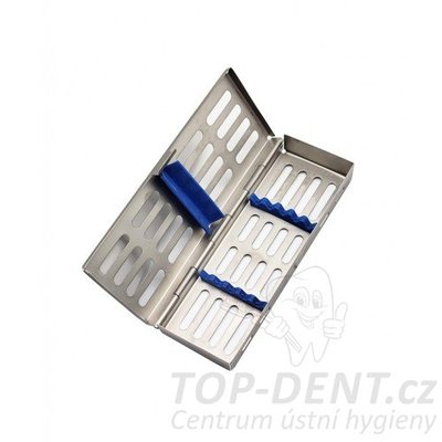 Polonus Dental nerezová sterilizační kazeta na nástroje (na 5ks)