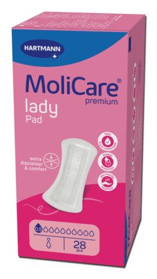 MoliCare Premium lady Pad 0,5 kapky inkontinenční vložky 28 ks