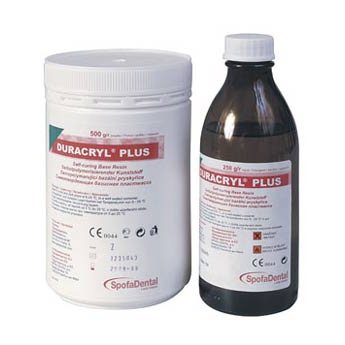 DURACRYL PLUS, 500 g prášek Z / tmavě růžový QQ