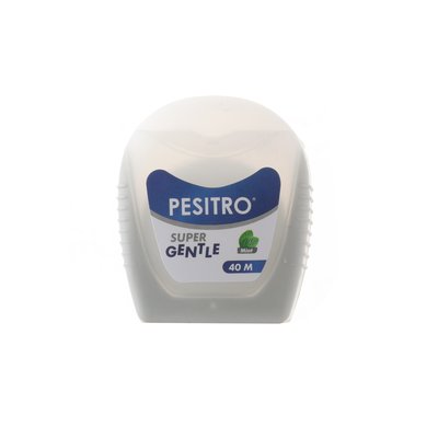 SUPER GENTLE dentální zubní nit 40m Máta - 1ks – 40m