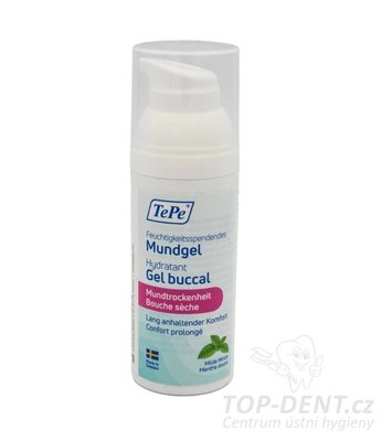 TePe Dry Mouth hydratační gel pro suchá ústa (mint), 50ml