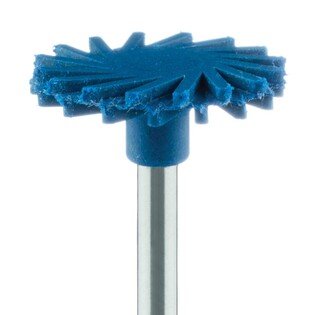 Meisinger gumka do ceramiki 9771M.204.140 niebieska, dysk Twist impregnowana nasypem diamentowym