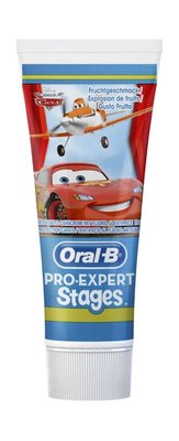 Oral-B Pro Expert Stages Auta/Princezny dětská zubní pasta 75 ml