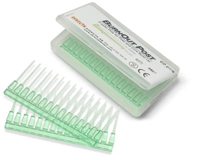 Spalitelné čepy 60 ks zelené 23mm (Directa)