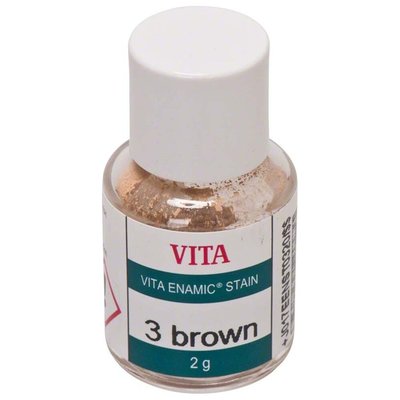 Enamic Stain - barva, 2g odstín 3 hnědá