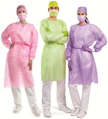 Ochranný plášť limetkový