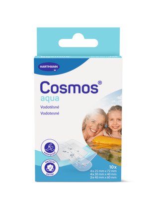 Cosmos aqua náplast do vody 3 velikosti 10 ks