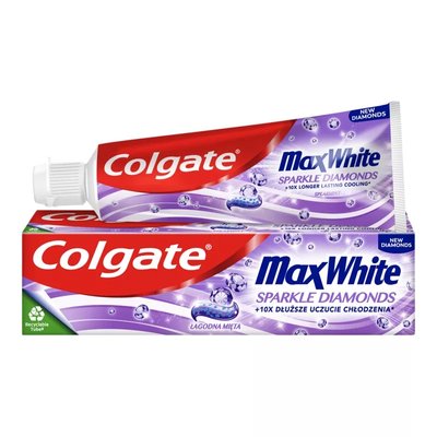 COLGATE pasta do zębów MAX WHITE SPARKLE DIAMONDS miętowa 75ml