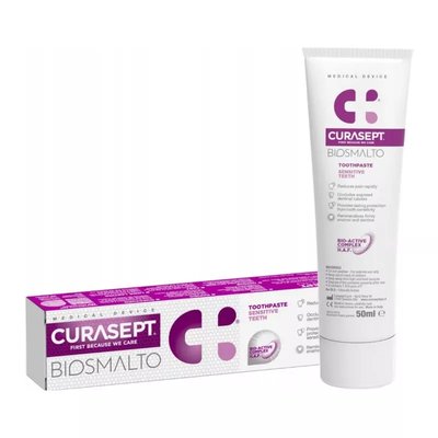 Curasept Biosmalto Sensitive Pasta do zębów wrażliwych 75ml