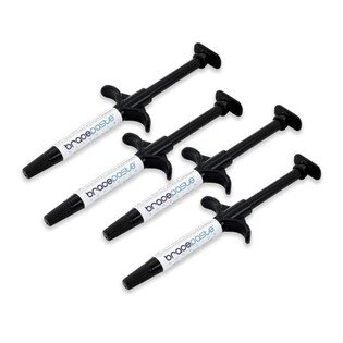 BRACEPASTE MEDIUM VISCOSITY LC 4 strzykawki Klej do zamków metalowych i ceramicznych Bracepaste 4g - 4 strzykawka PRZEZROCZYSTY