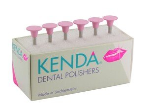Gumki do wypełnień różowe Kenda CGI 909F tarczka 6szt w op. (polerowanie ostateczne kompozytów, kompomerów, glasjonomerów)