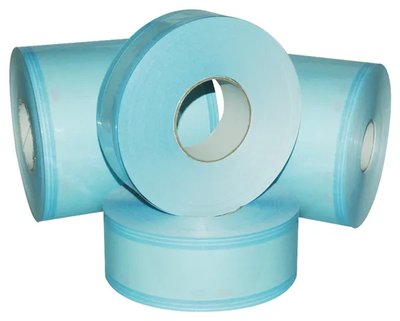 ORBIS Sterilizační fólie pro parní sterilizaci s indikátorem, šířka 10,0 cm, role 200 m