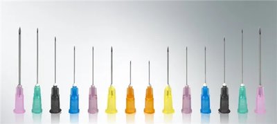 Jehly MEDOJECT inj. 0,4x40 šedá 100ks (204040)