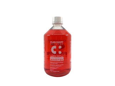 CURASEPT DayCare Protection Booster Fruit ústní voda, svěží ovocná příchuť 500ml
