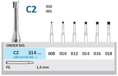 HORICO tvrdokovový vrták - obrátený kónus ISO12