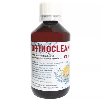 Orthoclean do czyszczenia ruchomych aparatów ortodontycznych 300ml Chema