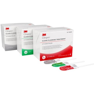 Clinpro Clear – L-Pop 0,5m 50szt preparat do fluoryzacji