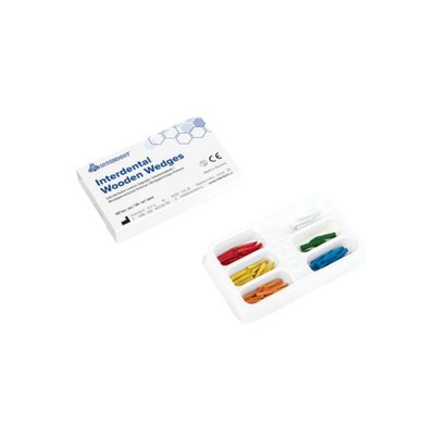 Mezizubní klínky Interdent zelené 100 ks