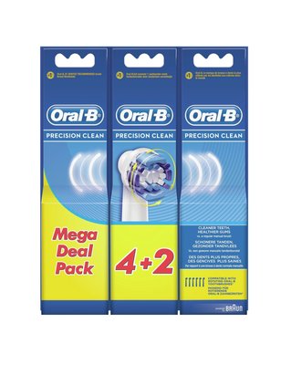 Oral-B Precision Clean EB20-6 náhradní hlavice 6 ks