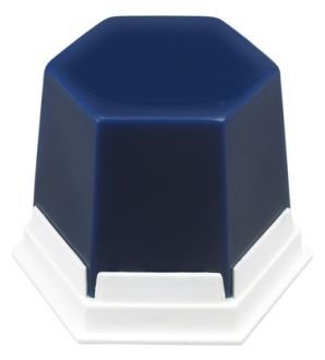 Geo Classic transparentní vosk, 75g modrý