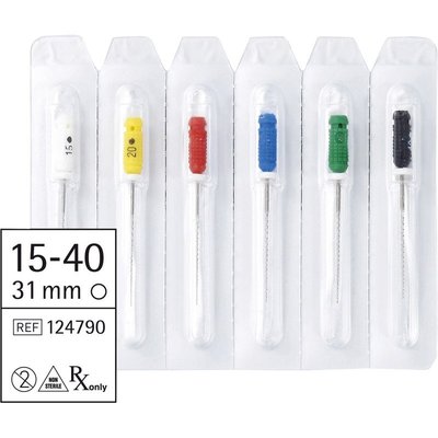 smartdent Hedstroemfeilen 31mm ISO 015-040 6ks