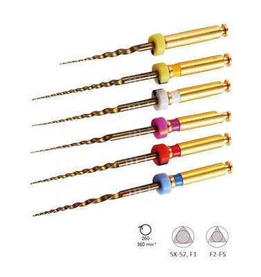 ORBIS Golden Taper Pilniki - WARIANTY