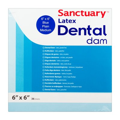 Koferdam Sanctuary 36 szt. Prestige - gruby miętowy