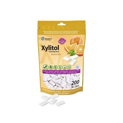 Xylitol žvýkačka ovoce 200 ks