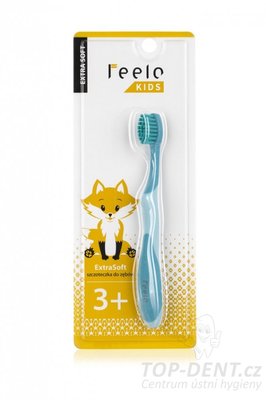 Feelo dětský zubní kartáček extra soft, (blistr)