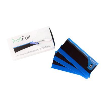 Folia artykulacyjna na ramce TrollFoil 8 µ - WARIANTY