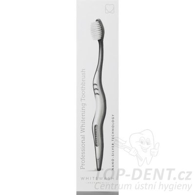 Whitewash Professional Whitening zubní kartáček s nano stříbrem