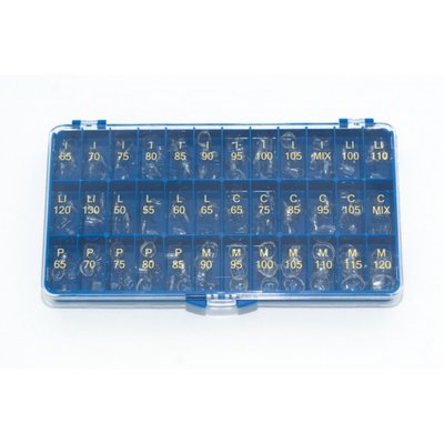 Korunky polykarbonátové Set 144 ks Anger - SET 144 ks