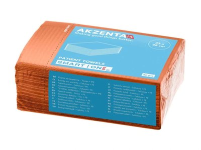 Ochranné roušky pro pacienty, 2-vrstvé, 500ks hot orange