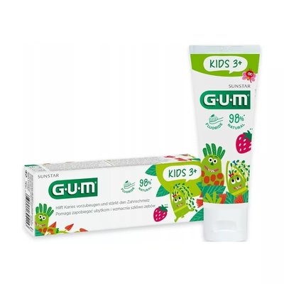 GUM MONSTER KIDS Pasta do zębów dla dzieci 3+ 50 ml