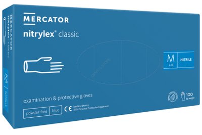 Rękawice nitrylowe nitrylex - L