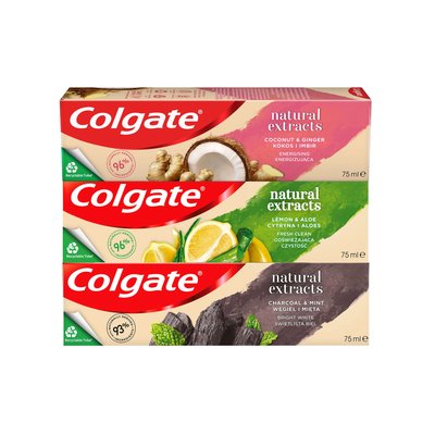 Colgate Natural Extract Mix zubní pasta 3x75ml