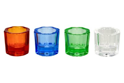 Kieliszek szklany COTISEN - biały