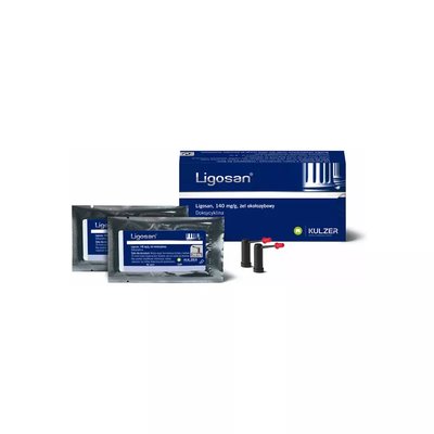 Ligosan Perio Gel 2 wkłady x 260mg. Żel okołozębowy Temp 2-8 C