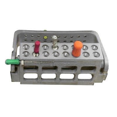 Stojánek na endo nástroje pro 16ks, Grey